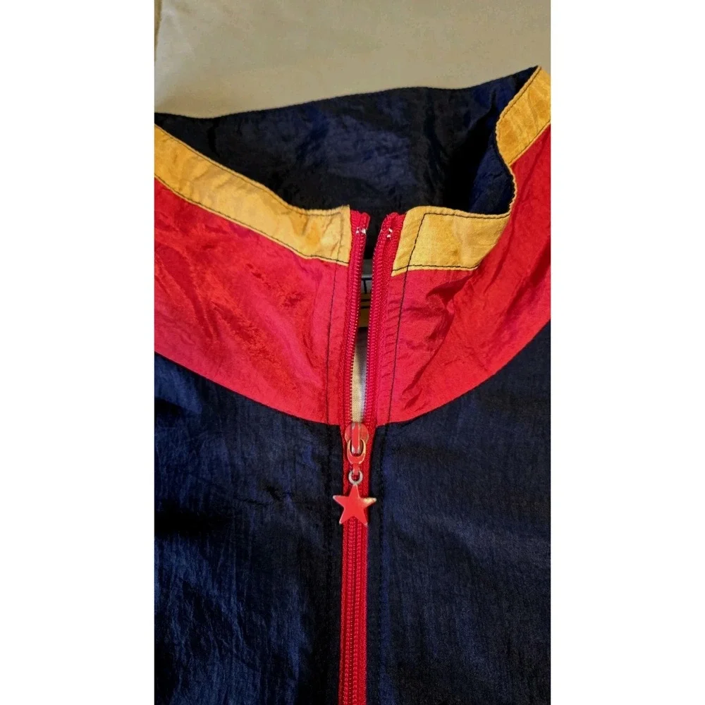 Vintage CST Sport Star Daily Windbreaker Jacket Adult 2X-4XL Oversized Retro 90s